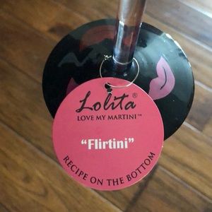 Lolita “Flirtini” Martini Glass